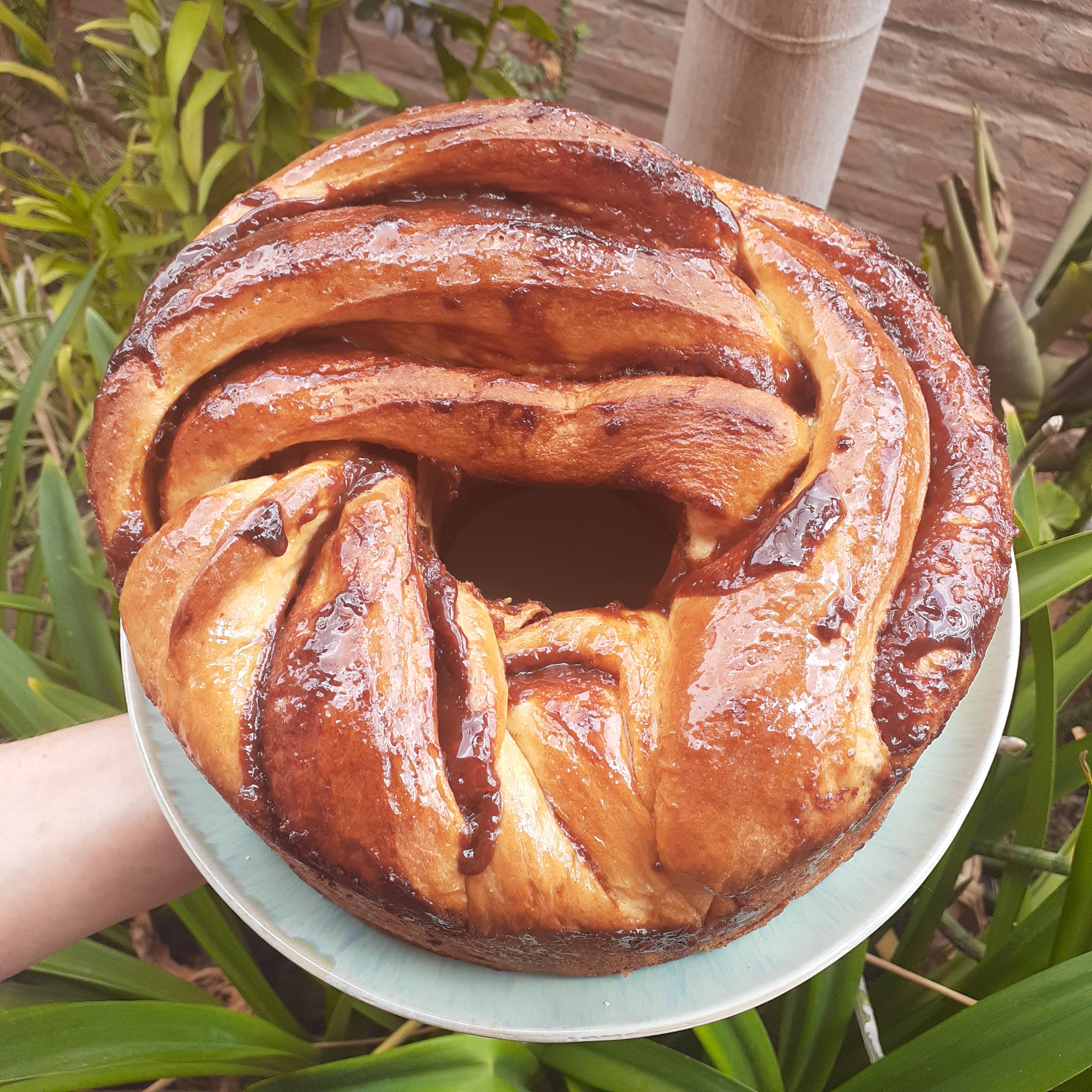 Babka de Dulce de Leche