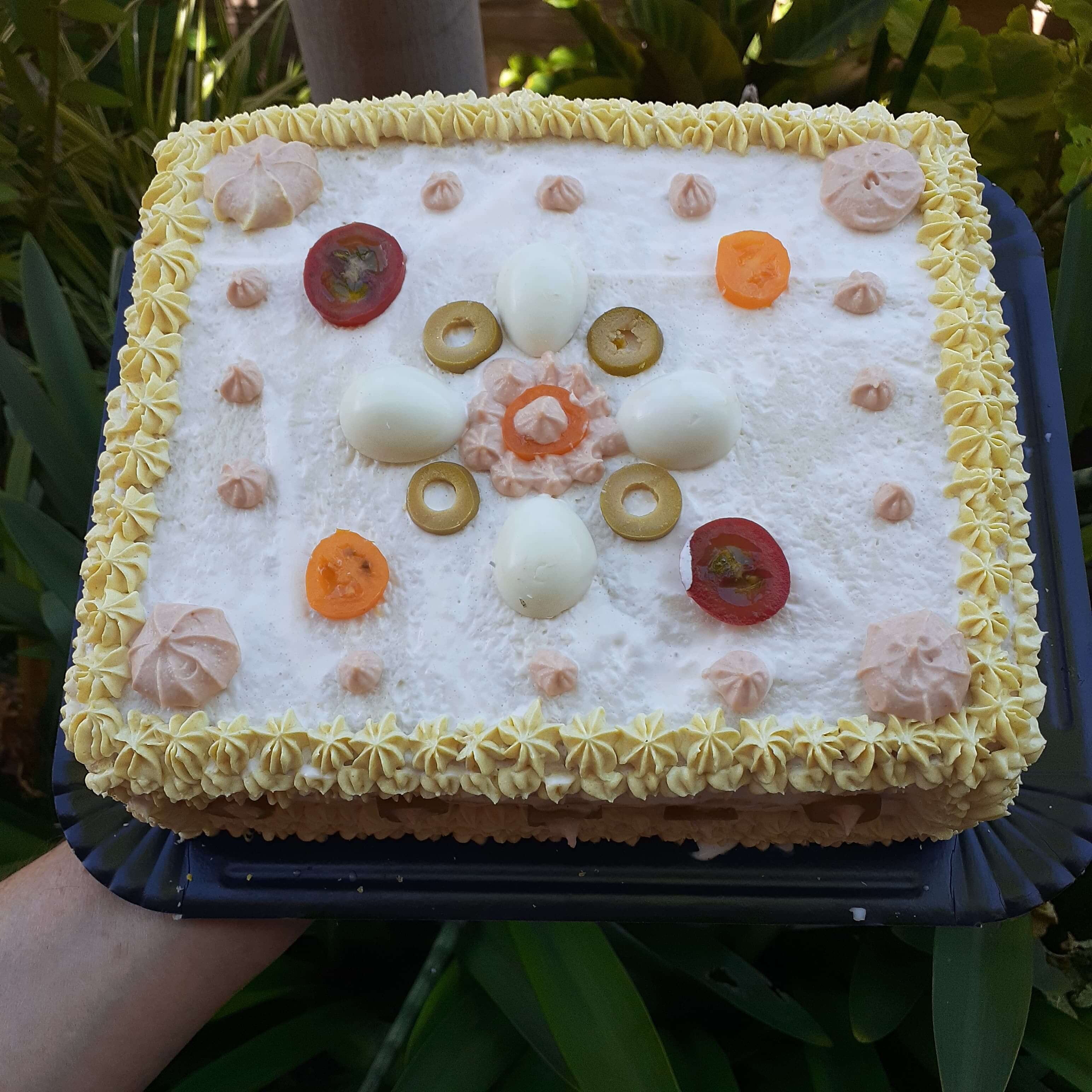 Torta de Sándwiches de Miga